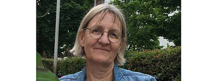 Auf dem Bild ist die Referentin Christiane Mielke zu sehen.