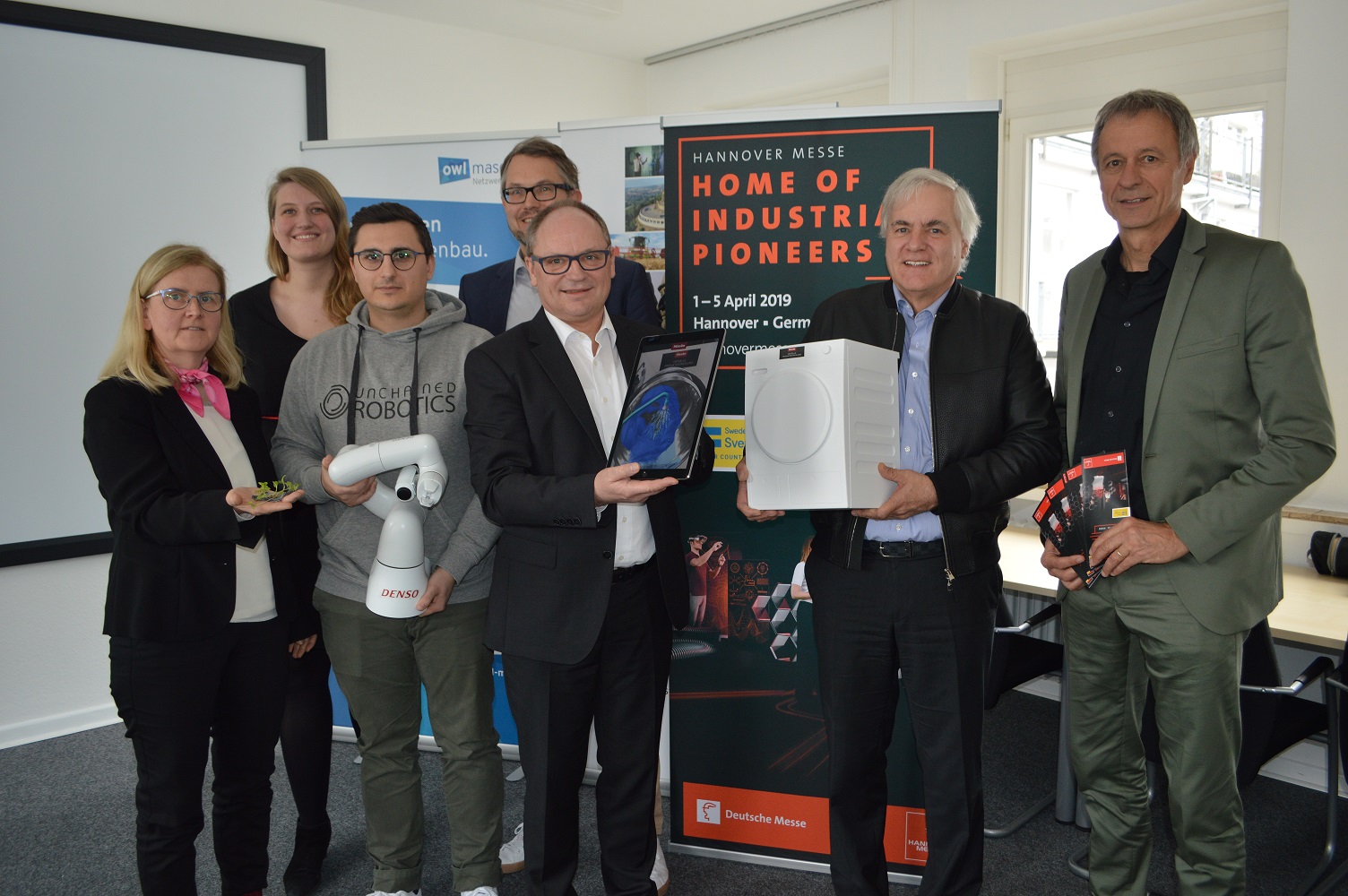 Pressefoto Hannover Messe Pressegespräch 2019 klein